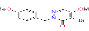 4-bromo-5-methoxy-2-(4-methoxybenzyl)pyridazin-3(2H)-one | CAS 2381044-54-6