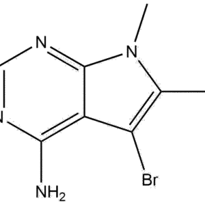 5-bromo-6-iodo-7-methyl-7H-pyrrolo[2,3-d]pyrimidin-4-amine | CAS 2549186-23-2