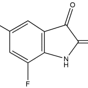5-bromo-7-fluoroindoline-2,3-dione | CAS 74830-75-8