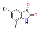 5-bromo-7-fluoroindoline-2,3-dione | CAS 74830-75-8