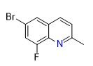 6-bromo-8-fluoro-2-methylquinoline | CAS 958650-94-7
