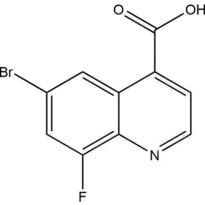 6-bromo-8-fluoroquinoline-4-carboxylic acid | CAS 1595640-63-3