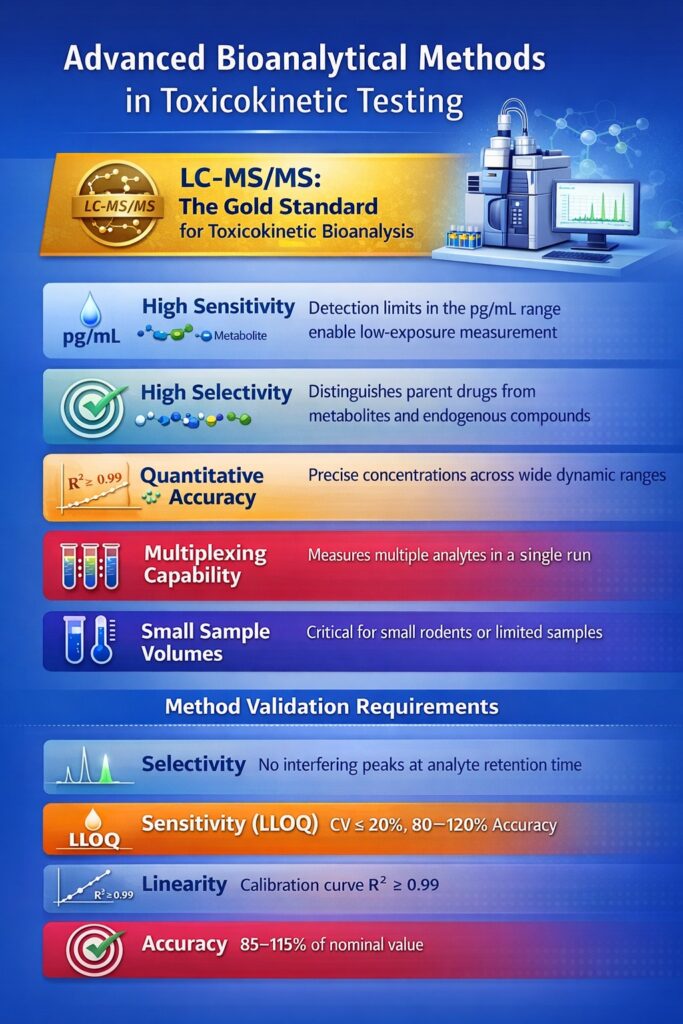 Advanced Bioanalytical Methods in Toxicokinetic Testing