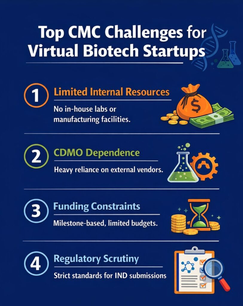 CMC Services for Biotech Startups