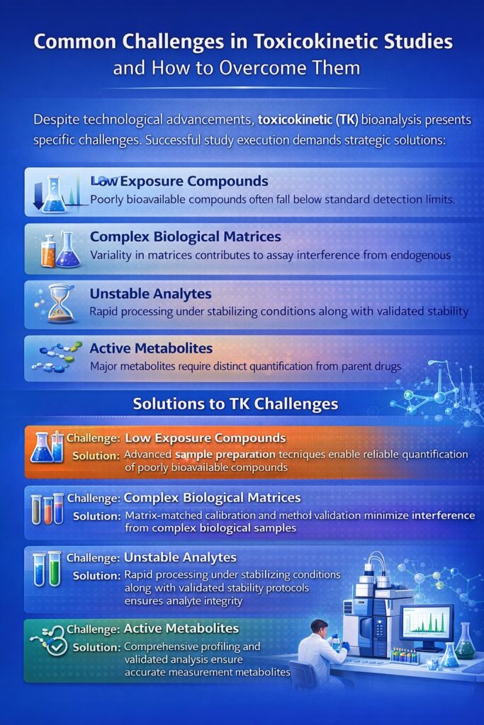 Common Challenges in Toxicokinetic Studies and How to Overcome Them