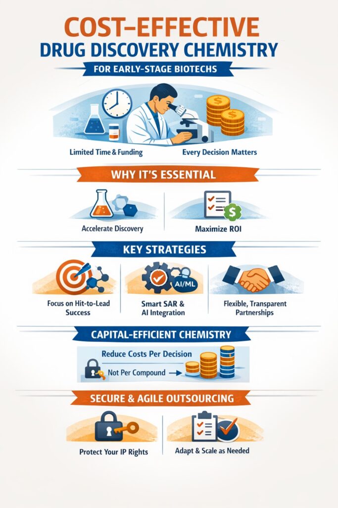 Cost-Effective Drug Discovery Chemistry