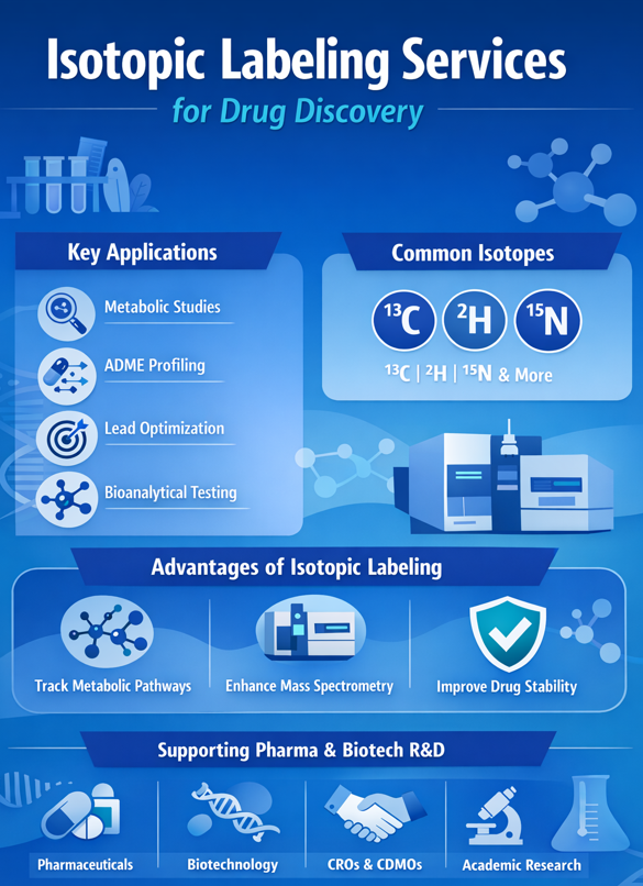 Isotopic Labeling Services for Drug Discovery 