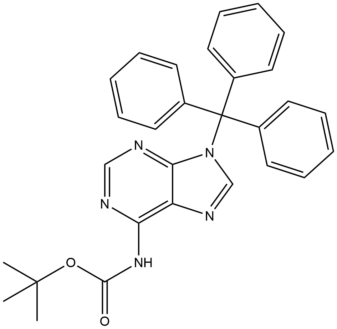 tert-butyl (9-trityl-9H-purin-6-yl)carbamate | CAS 1229622-72-3