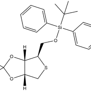 tert-butyl(((3aS,4R,6aR)-2,2-dimethyltetrahydrothieno[3,4-d][1,3]dioxol-4-yl)methoxy)diphenylsilane | CAS 03-08-5336