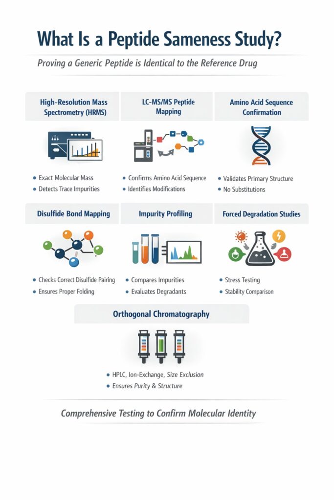Analytical Components of a Peptide Sameness Study Analytical Components of a Peptide Sameness Study