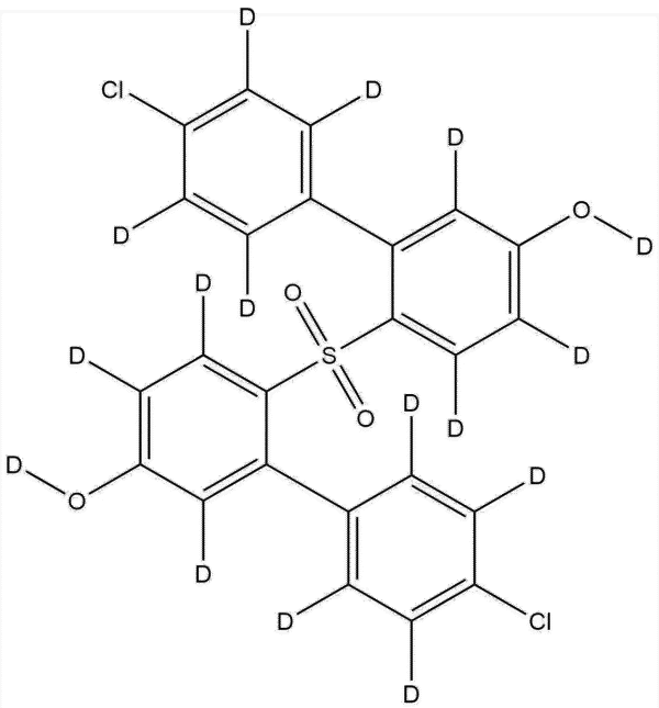 Deuterated (4-Chlorophenyl-4'-hydroxyphenyl)-d8 sulfone
