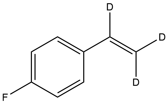 Deuterated 4-Fluorostyrene-d3 | CAS 405-99-2