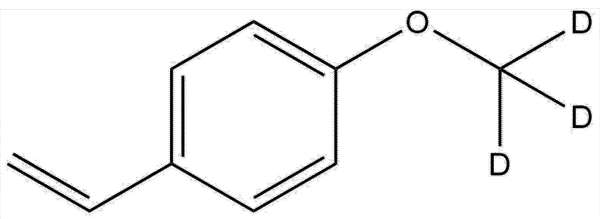 Deuterated 4-Vinylanisole-α,β,β-d3