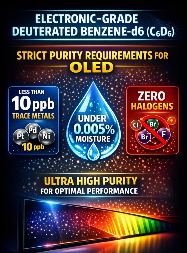 Deuterated Benzene-d6 Supplier for OLED