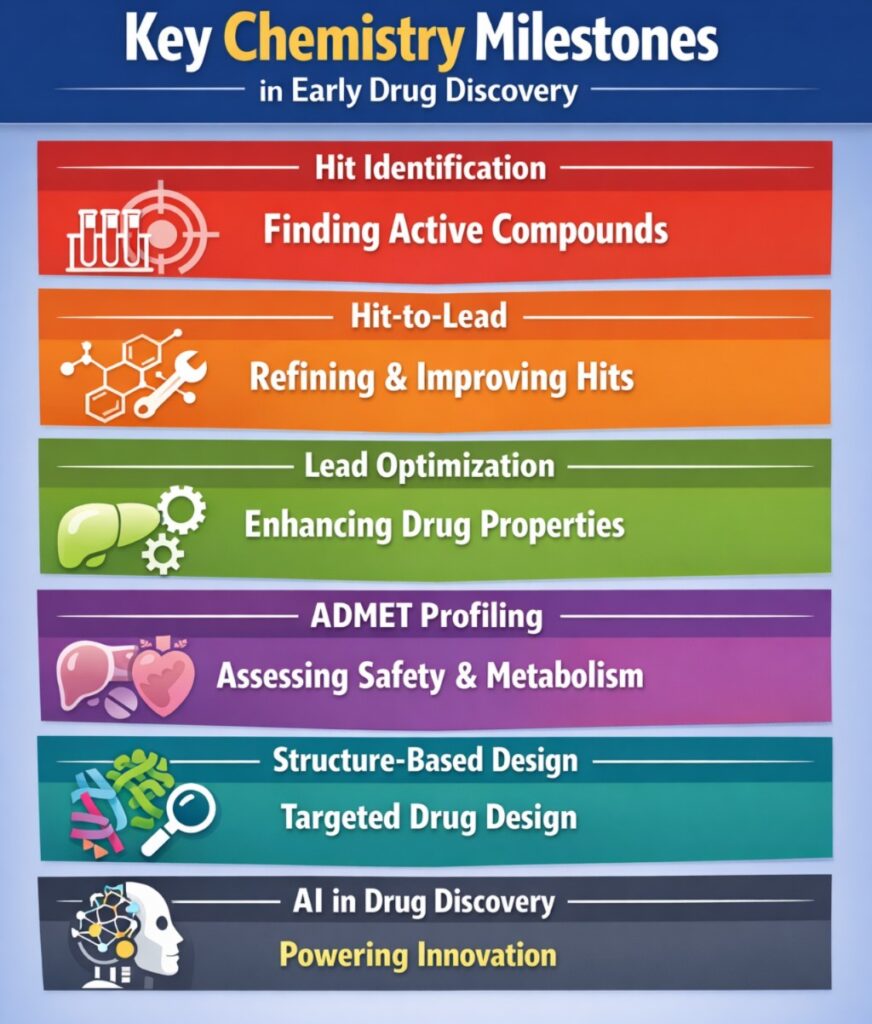 Early Drug Discovery Chemistry Milestones