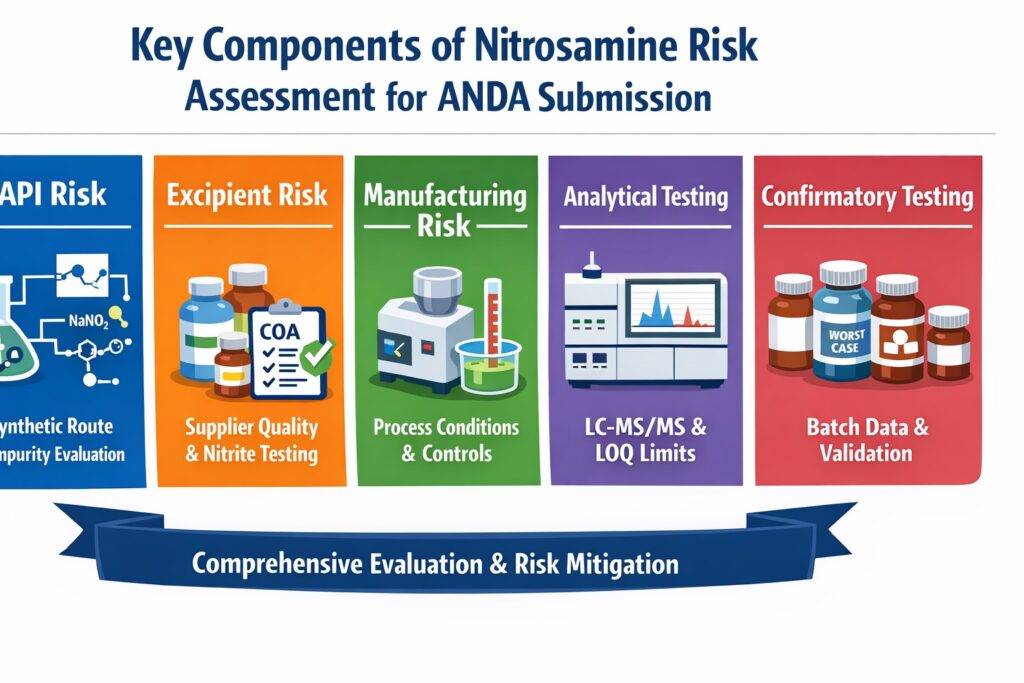 Nitrosamine Risk Assessment for ANDA Submission