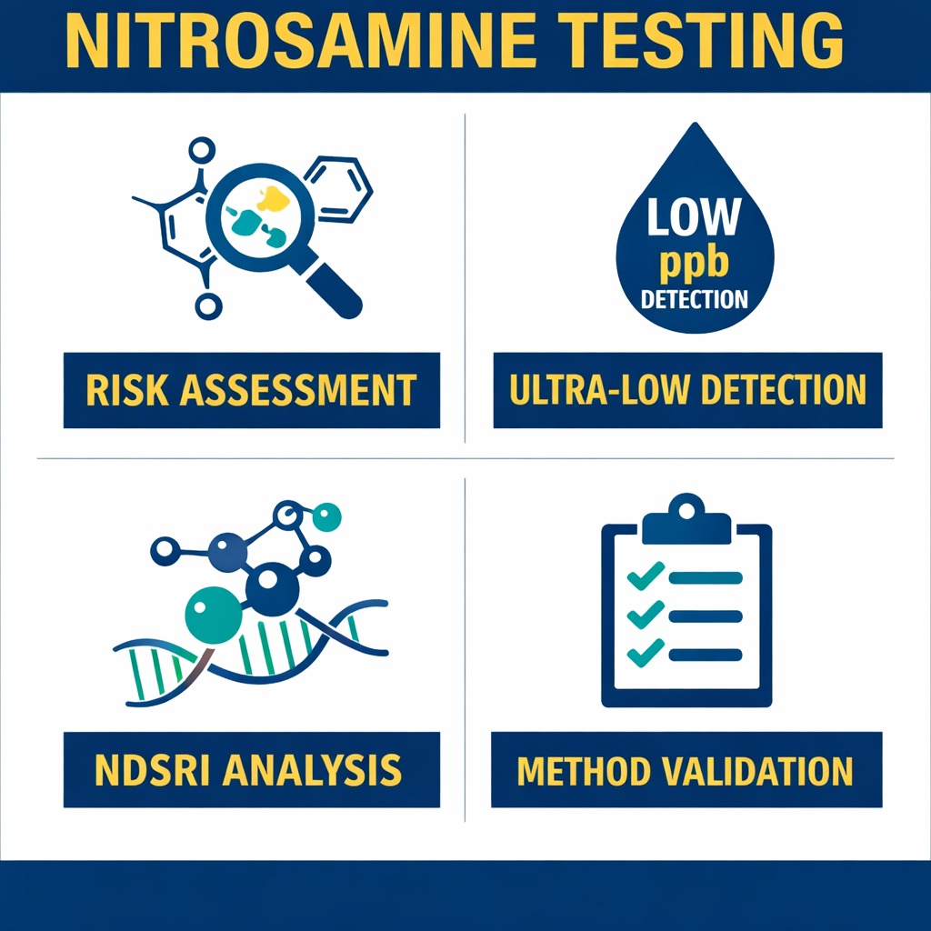 Nitrosamine Testing for Generic Drugs