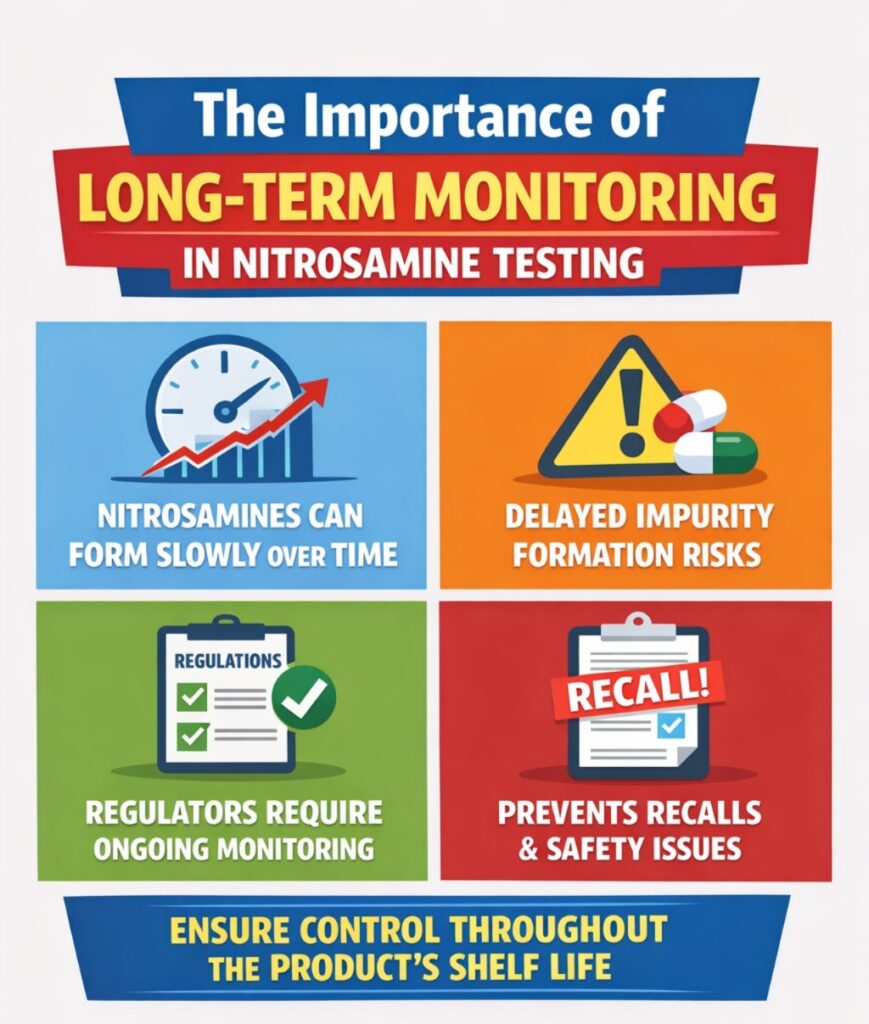 Nitrosamine Testing in Stability Studies