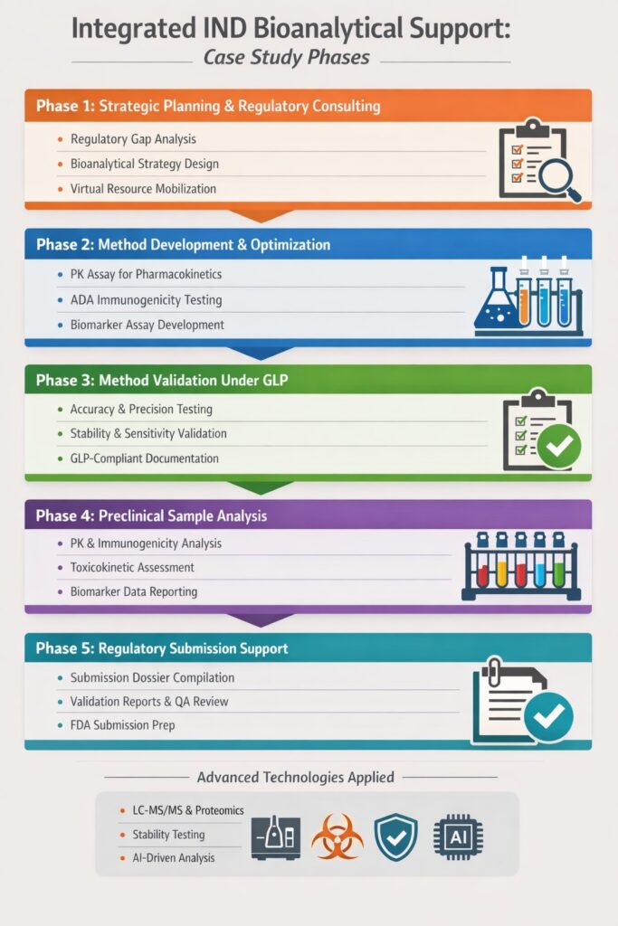 Our Approach: Integrated IND Bioanalytical Support