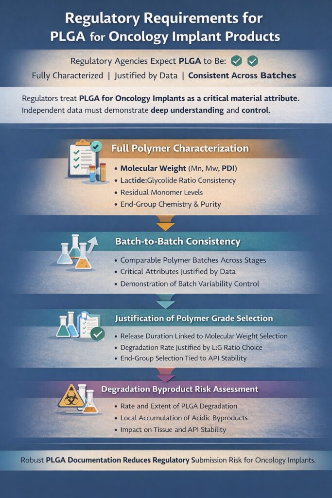 Regulatory Considerations for PLGA for Oncology Implant Products