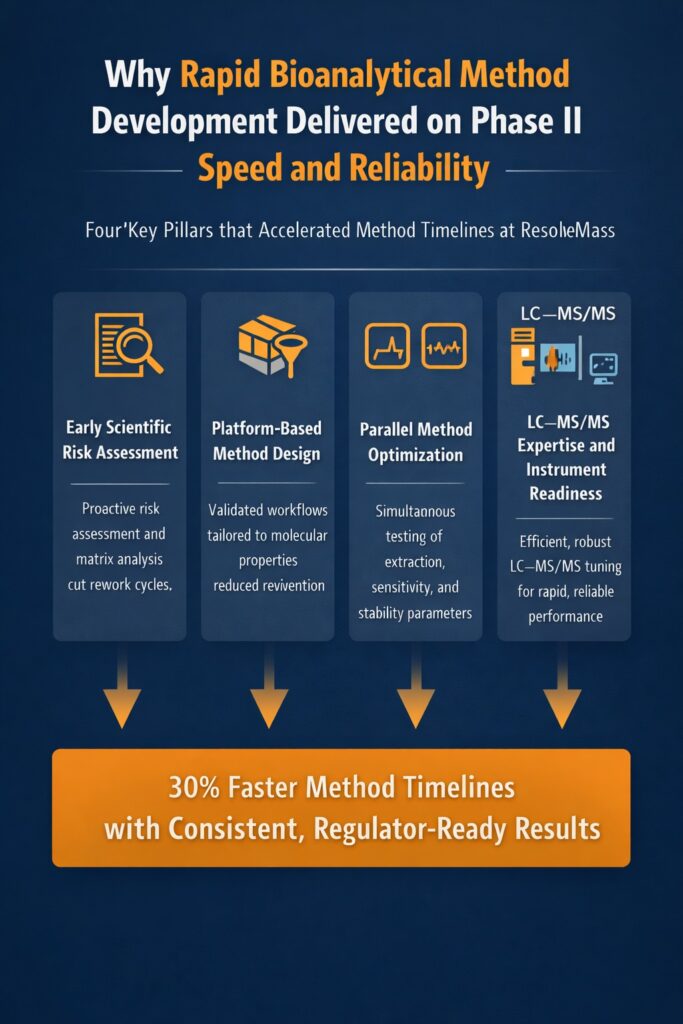 ResolveMass’ Rapid Bioanalytical Method Development Strategy
