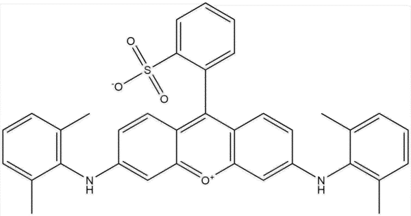 Xanthylium,3,6-bis[(2,6-dimethylphenyl)amino]-9-(2-sulfophenyl)-,innersalt | CAS 60275-11-8
