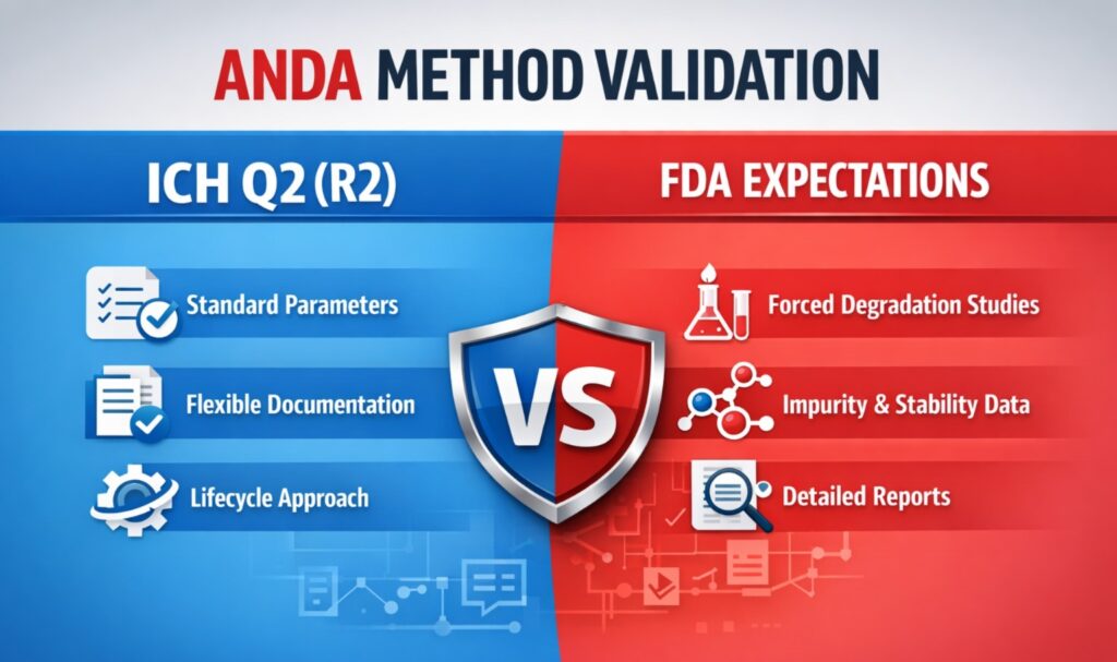ANDA Method Validation Requirements