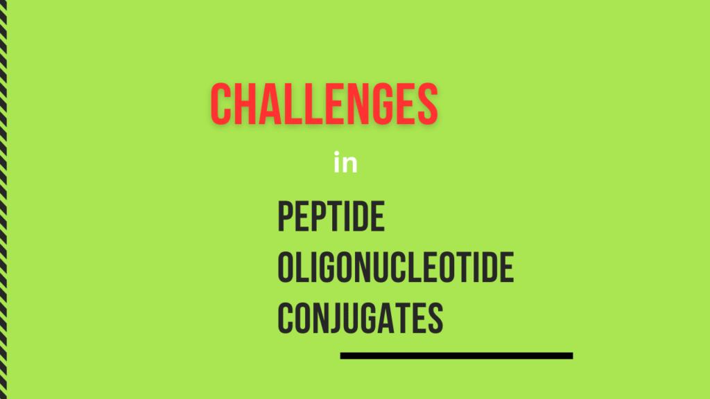 Challenges in Peptide Oligonucleotide Conjugates