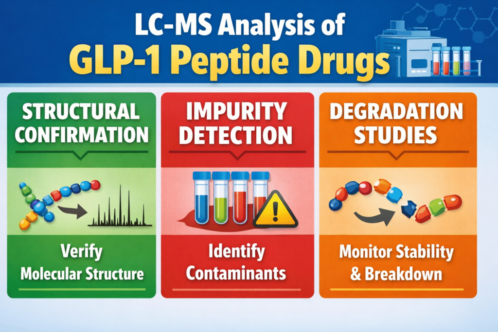LC-MS Characterization of GLP-1 Peptides