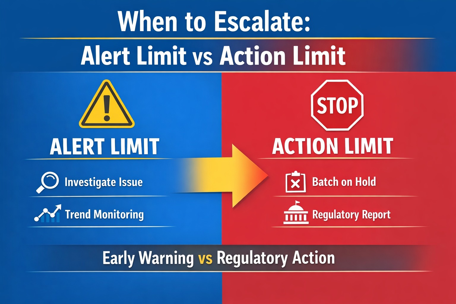 Nitrosamine Alert Limit vs Action Limit