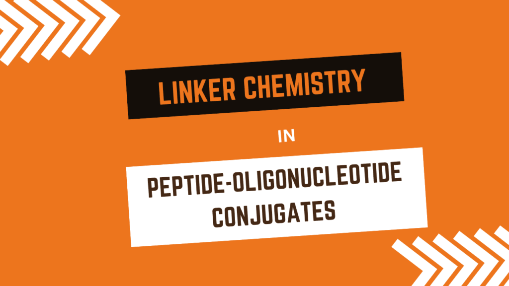 Peptide Oligonucleotide Conjugate Linker Chemistry
