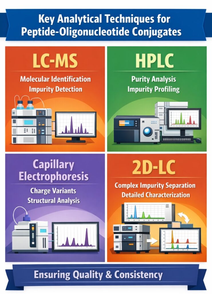 QC Testing for Peptide Oligonucleotide Conjugates