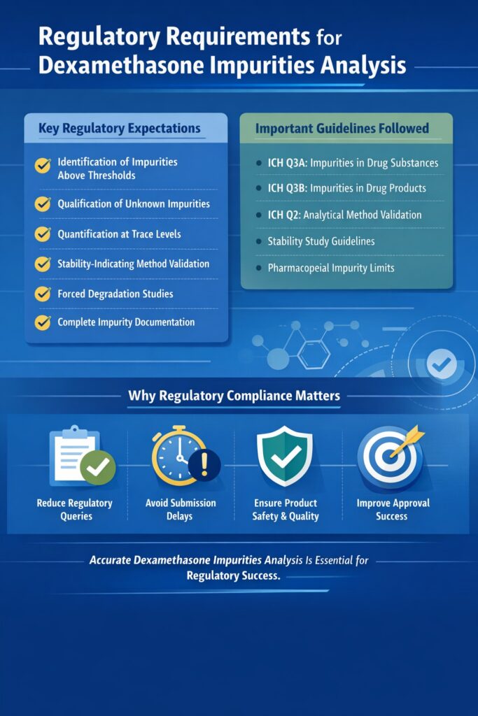 Regulatory Requirements for Dexamethasone Impurities Analysis