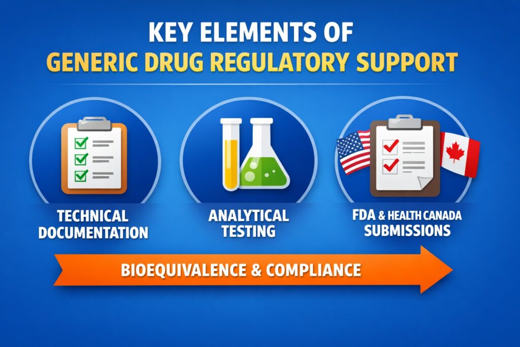 Regulatory Support for Generic Drug Development 