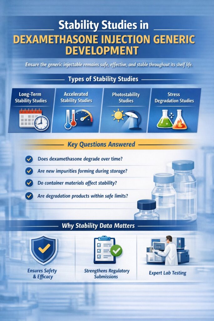Stability Studies in Dexamethasone Injection Generic Development