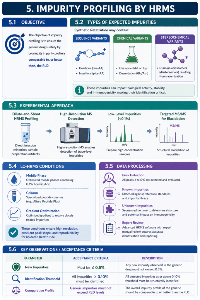 5. Impurity Profiling by HRMS