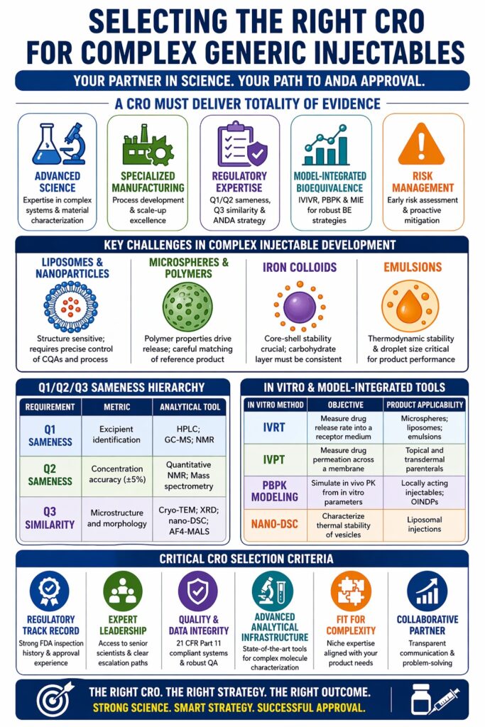 CRO for Complex Injectables