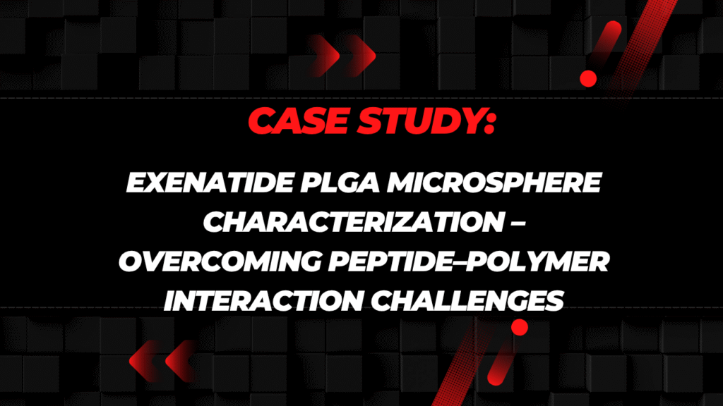 Case Study: Exenatide PLGA Microsphere Characterization – Overcoming Peptide–Polymer Interaction Challenges