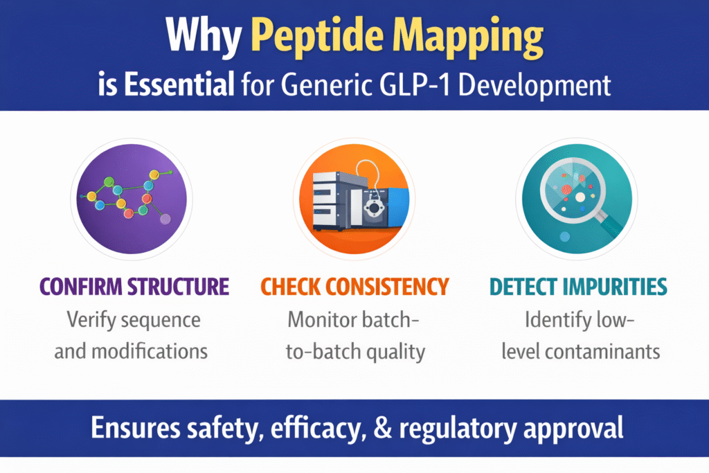 GLP-1 Peptide Characterization Mapping