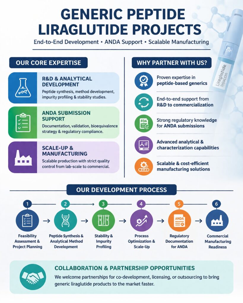 Liraglutide Generic Development Services