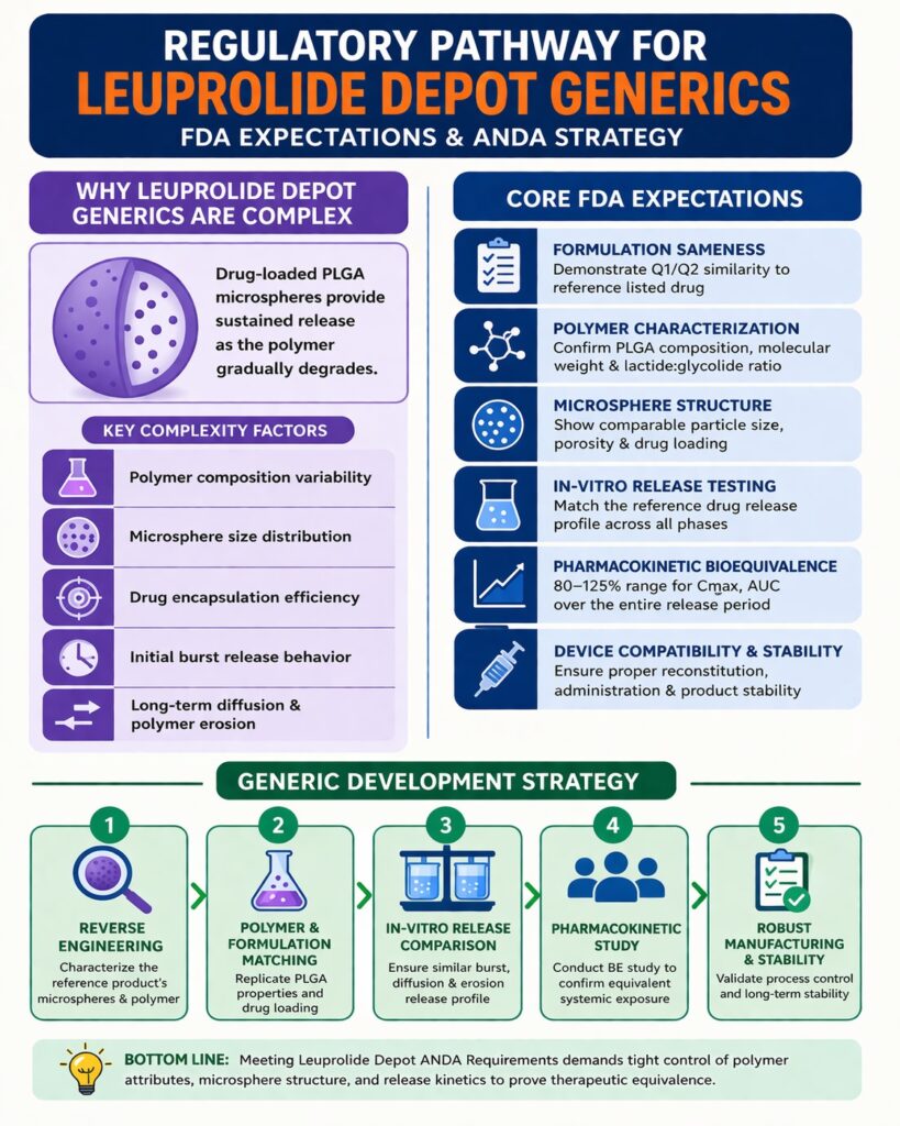 Leuprolide Depot ANDA Requirements