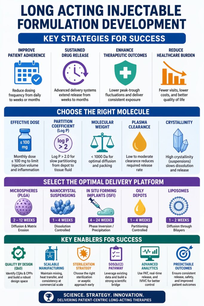 Long Acting Injectable Formulation Development