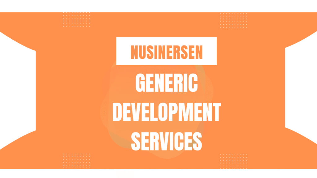 Nusinersen Generic Development Services