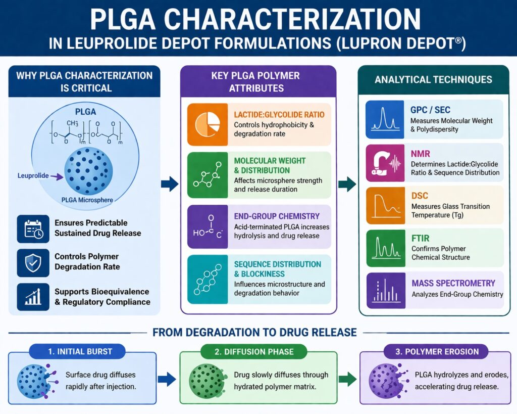 PLGA Characterization Lupron Depot