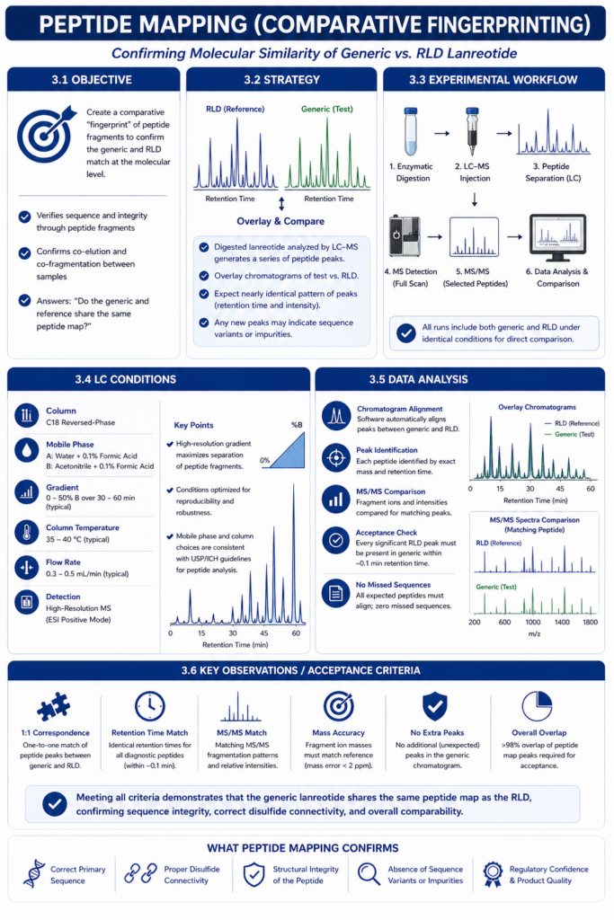 Peptide Mapping (Comparative Fingerprinting)