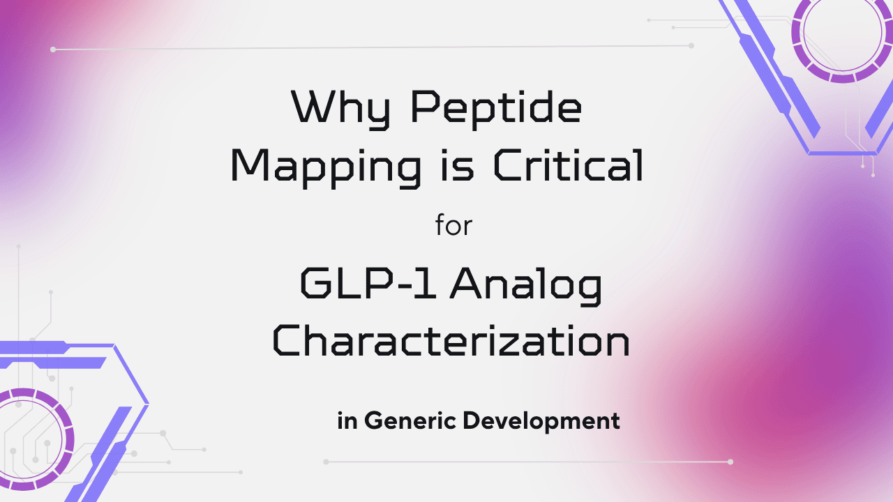 GLP-1 Peptide Characterization Mapping