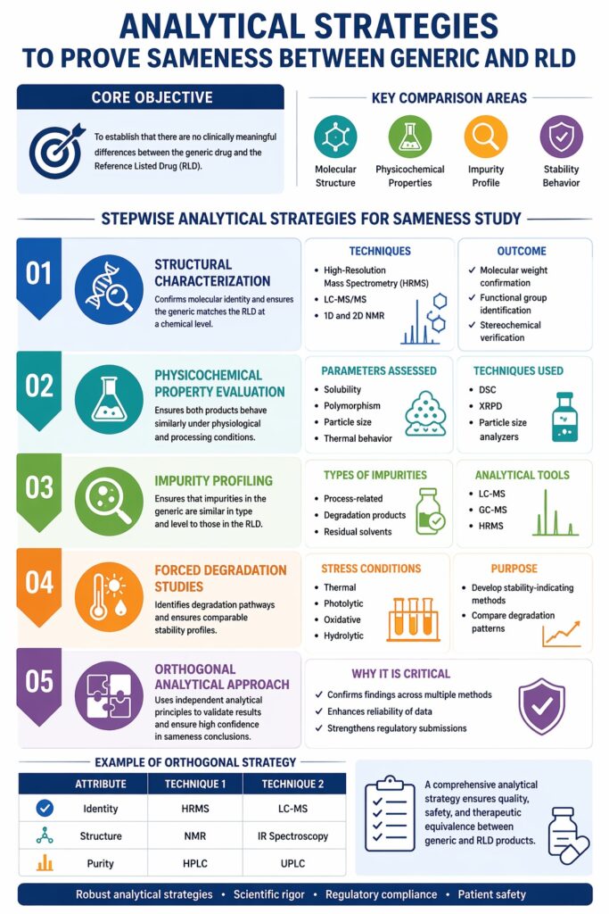 Stepwise Analytical Strategies for Sameness Study