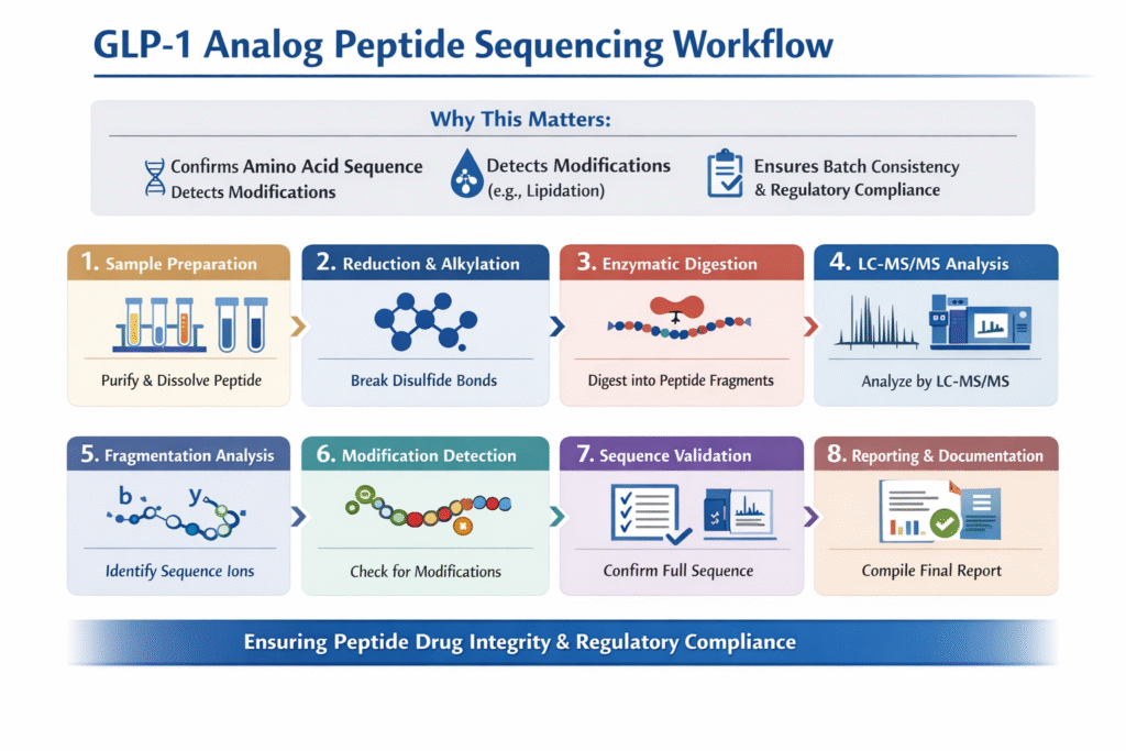 What is GLP-1 Analog Peptide Sequencing Workflow What is GLP-1 Analog Peptide Sequencing Workflow
