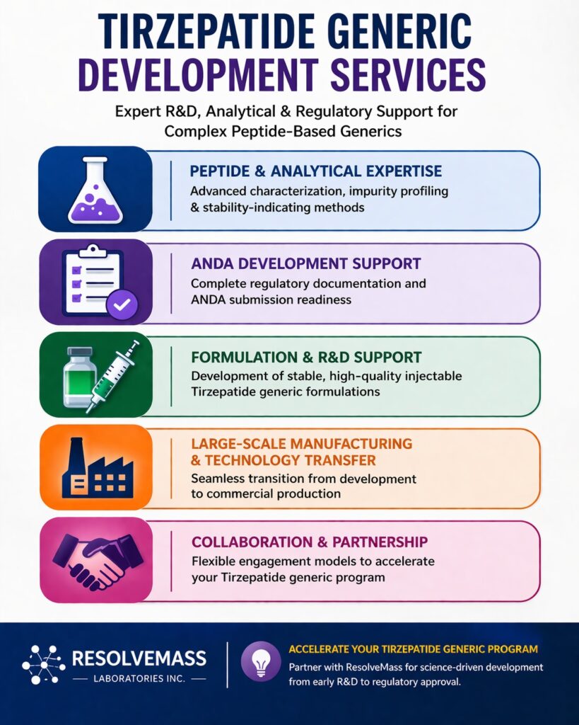 Tirzepatide Generic Development Services