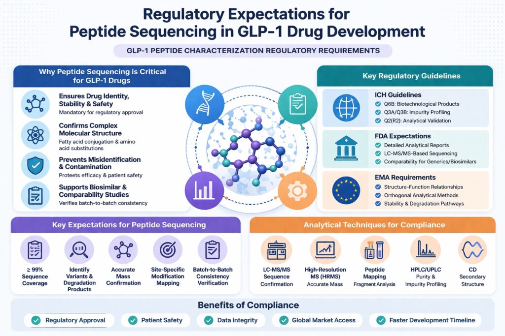 Which Regulatory Guidelines Govern GLP-1 Peptide Characterization Which Regulatory Guidelines Govern GLP-1 Peptide Characterization?